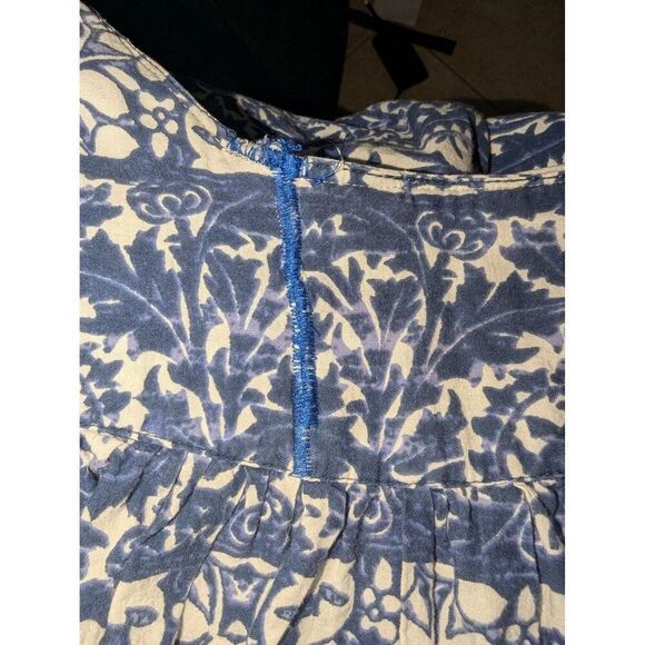 National Women's 1X Floral House Dress Nightgown Pullover Muumuu %100 Cotton - Picture 10 of 12